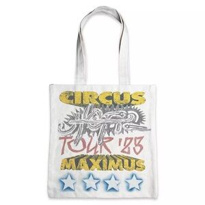 Travis Scott Utopia USA Tour Cream Tote Bag